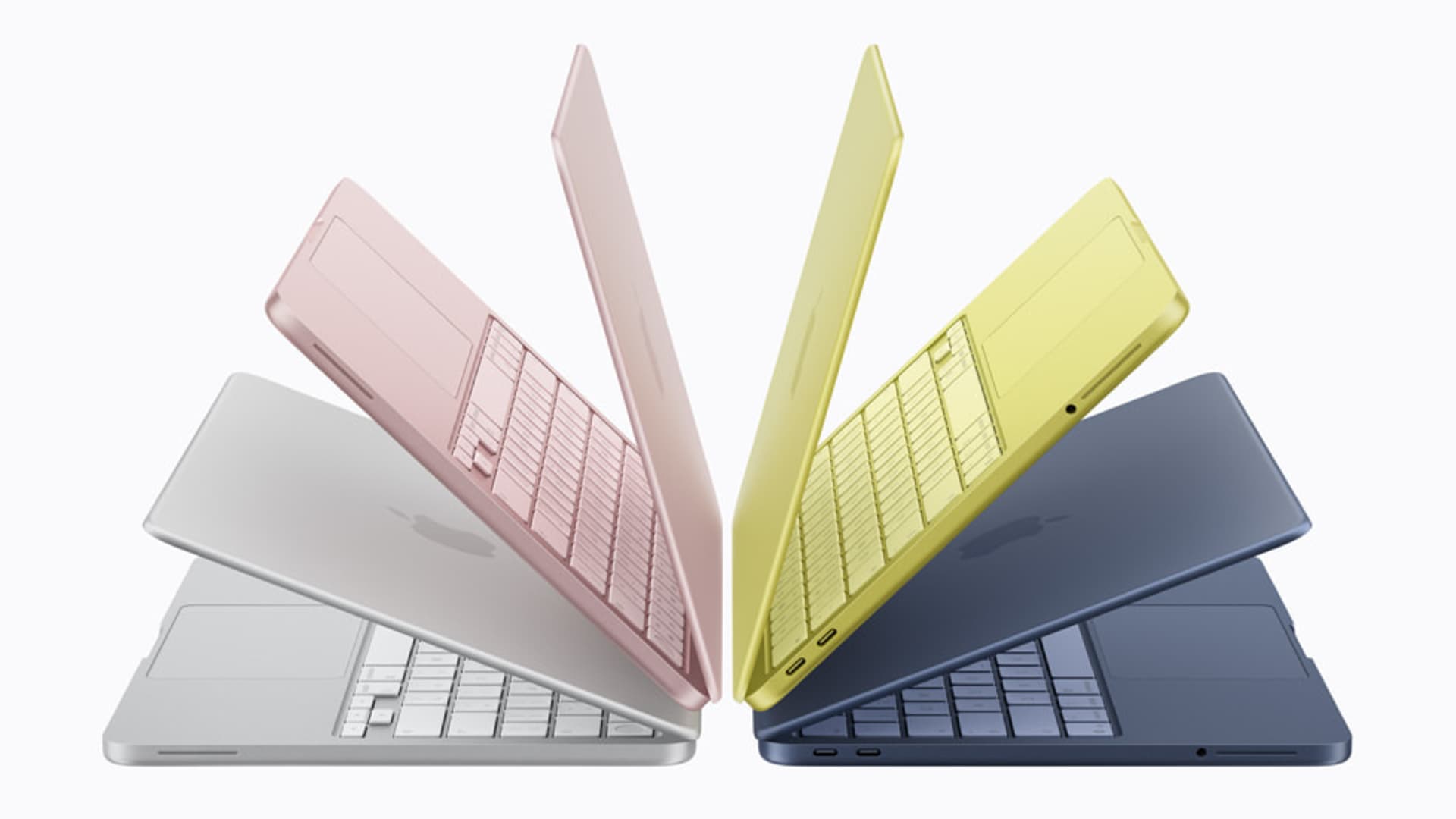 ภาพประกอบ MacBook Neo สีต่างๆ
