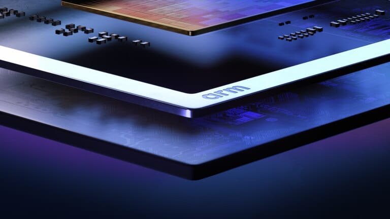 ภาพประกอบชิป Arm AGI CPU