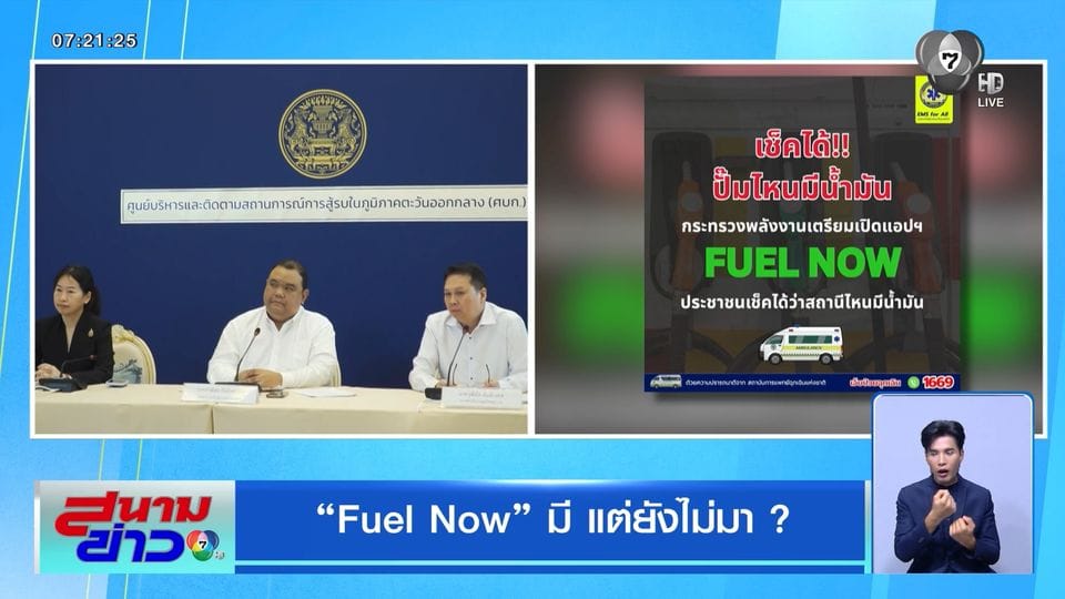 ภาพประกอบสถานการณ์พลังงาน