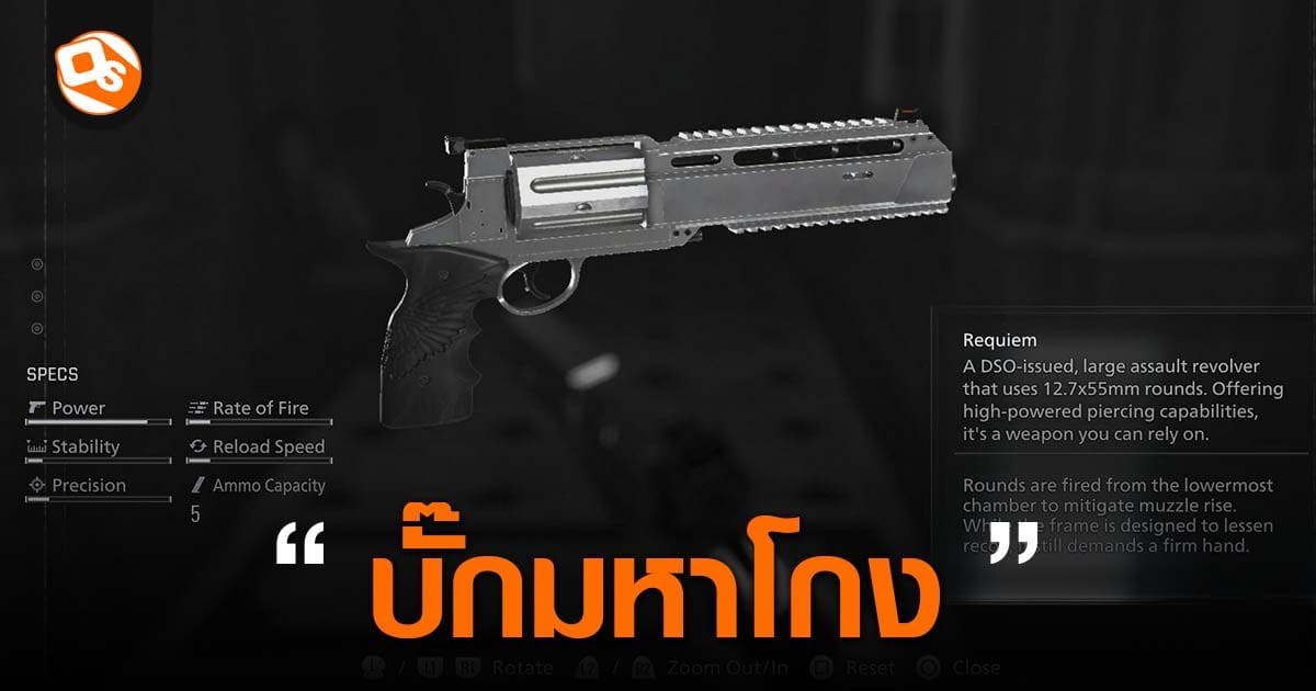 ภาพประกอบเกม Resident Evil Requiem