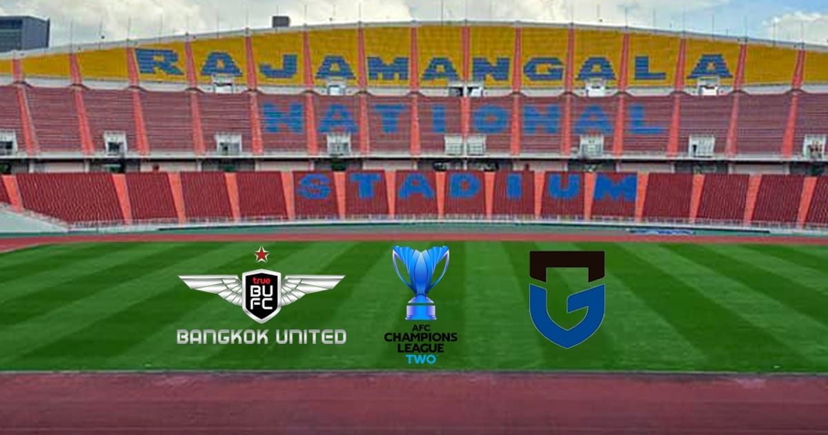 ภาพการแข่งขัน ACL 2 ระหว่าง ทรู แบงค็อก ยูไนเต็ด และ กัมบะ โอซาก้า