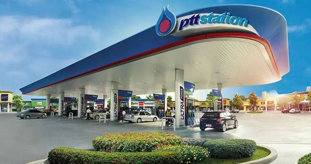 ภาพประกอบสถานีบริการน้ำมัน PTT Station