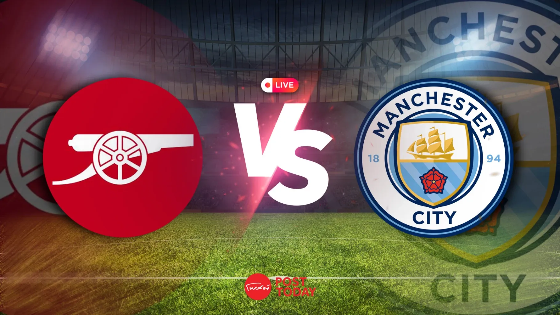 ภาพประกอบอาร์เซน่อลกับแมนซิตี้