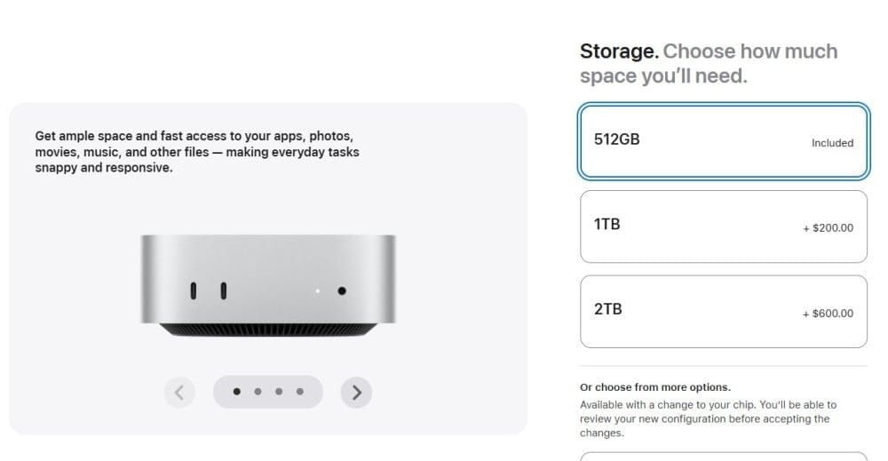 ภาพประกอบ Mac mini