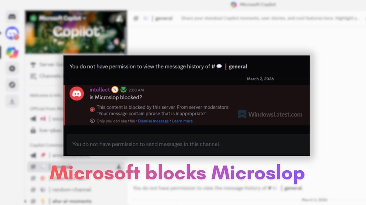 เจาะลึก Discord กับวิกฤต "Microslop": เมื่อ Microsoft แบนคำวิจารณ์ในชุมชน และบทเรียนสำหรับโลกออนไลน์