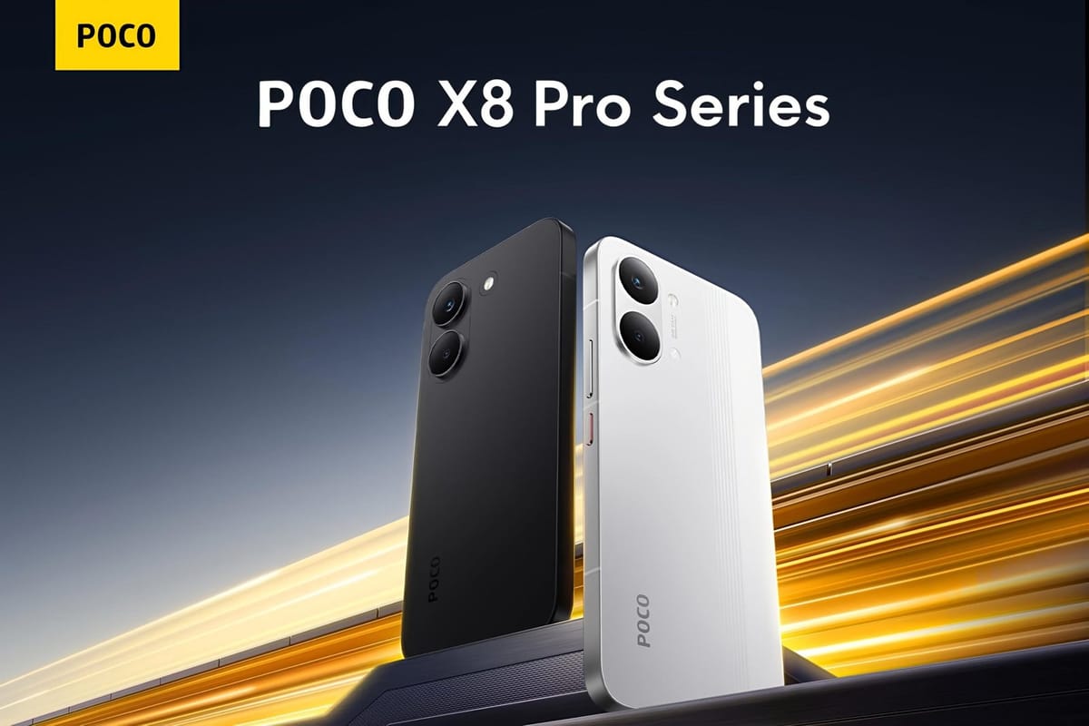 เผยสเปกหลุด POCO X8 Pro Max: แบตยักษ์ 8500mAh, จอ 120Hz สว่าง 3500 nits พร้อมเปิดตัวทั่วโลก!