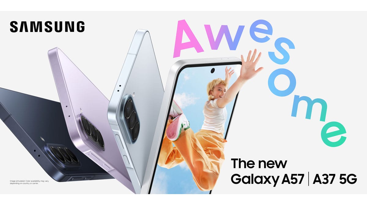 เปิดตัว Samsung Galaxy A57 5G | A37 5G: ยกระดับสมาร์ตโฟน AI อัจฉริยะ กล้อง 50MP สุดล้ำ