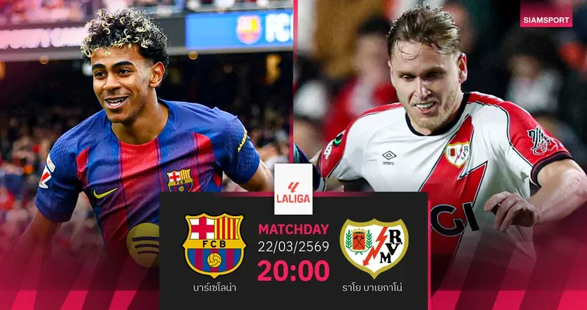 บาร์ซา พบ ราโย: ศึกจ่าฝูงล่าแต้มหนีราชัน