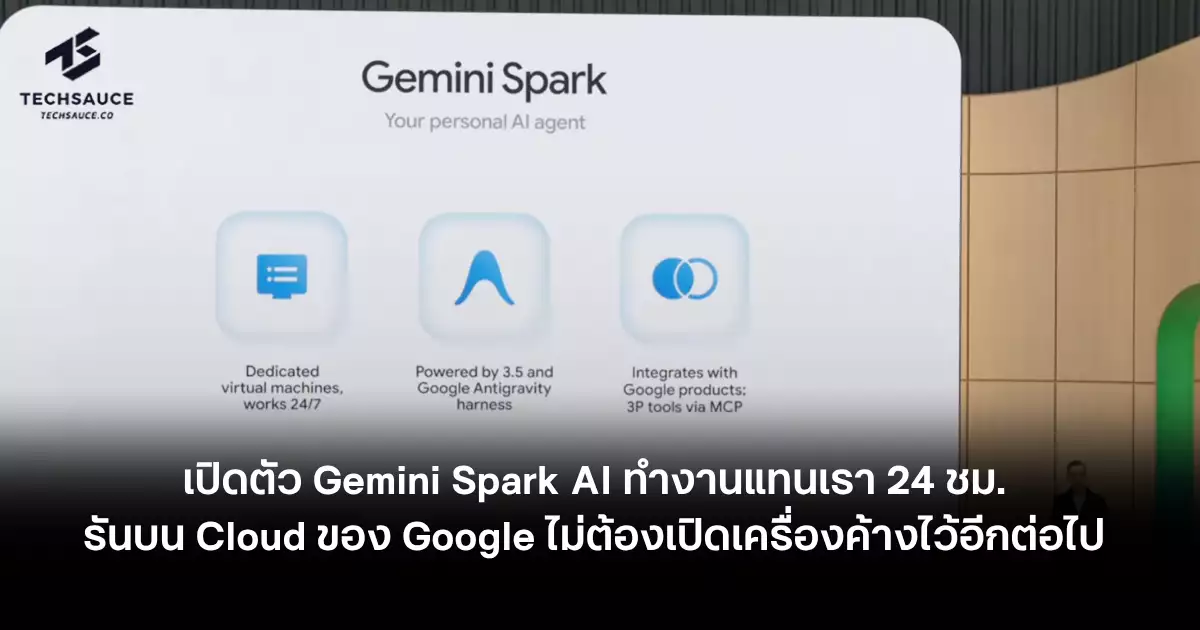 Gemini Spark: ปฏิวัติ AI Agent ส่วนตัว ทำงาน 24 ชม. ไม่ต้องเปิดเครื่อง! ท้าชน Claude Cowork