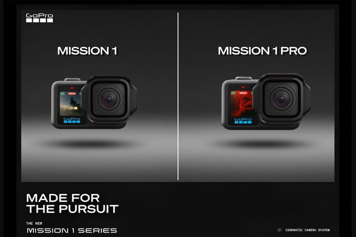 GoPro MISSION 1 Series: กล้องเซนเซอร์ 1 นิ้ว ชิป AI 8K พลิกโฉมวงการ Cinematic Camera