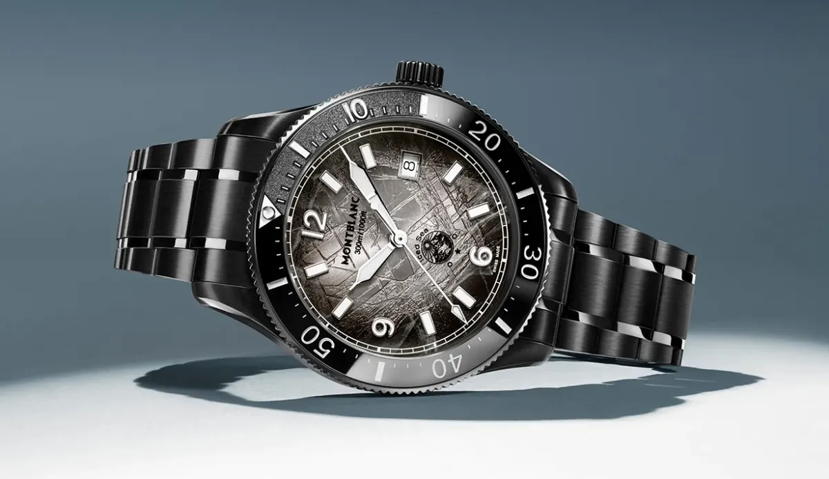 MONTBLANC Iced Sea 0 Oxygen: ผสานเสน่ห์ธารน้ำแข็งกับความแกร่งของสตีล ดำดิ่ง 300 เมตร