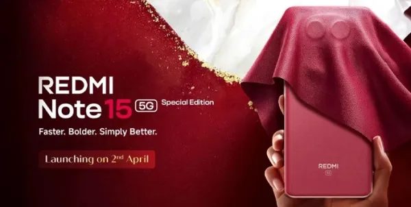 เตรียมเปิดตัว Redmi Note 15 Special Edition ฝาหลังหนังสีแดงสุดหรู สเปคจัดเต็ม!