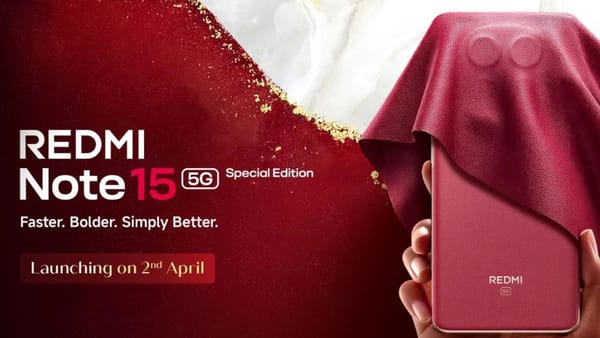 Redmi Note 15 5G Special Edition เตรียมเปิดตัวในอินเดีย: ดีไซน์หนังแดงสุดหรู พร้อมจอ 108MP และชาร์จไว 45W