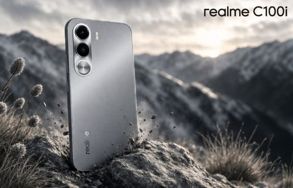 realme C100i: พลังอึด 7000mAh แกร่ง ArmorShell มาตรฐานทัพ ในราคาเพียง 4,999 บาท