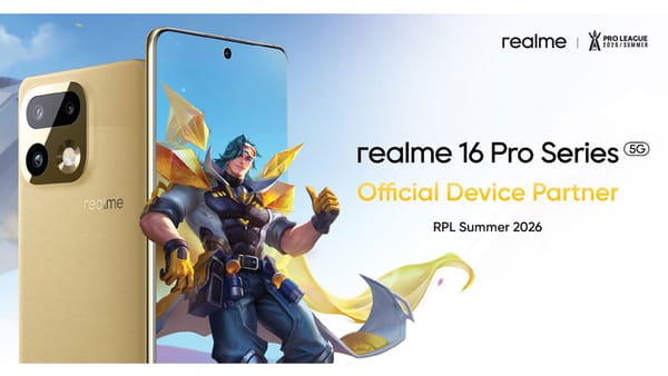 realme จับมือ RoV Pro League 2026 Summer เป็น Official Device Partner ดัน realme 16 Pro Series 5G สมาร์ตโฟนเกมมิ่งตัวแรง
