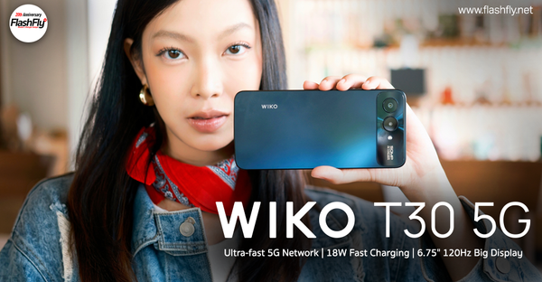 รีวิว WIKO T30 5G สมาร์ตโฟน 5G มหาชน หน้าจอ 120Hz แบตอึด ราคา 3,999 บาท