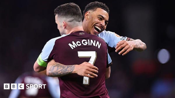 Aston Villa ถล่ม Nottingham Forest ยับ! ทะลุเข้าชิง Europa League รอบรองชนะเลิศ