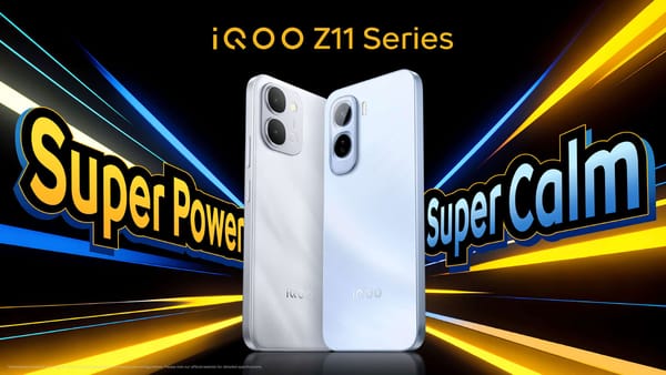เปิดตัวครั้งยิ่งใหญ่! iQOO Z11 และ iQOO Z11x สองสมาร์ทโฟนแบต BlueVolt อึดขั้นเทพ พร้อมดีล 6.6 สุดพิเศษในไทย