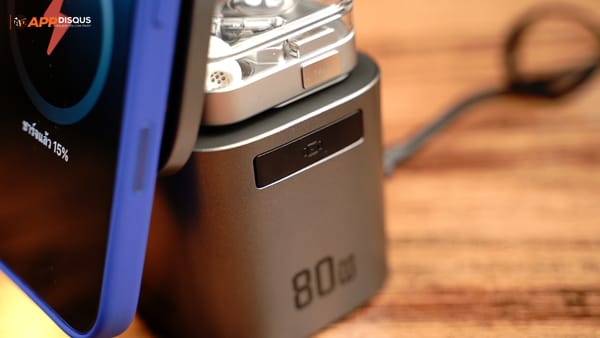 รีวิว ACEFAST Z9: สเตชั่นชาร์จไร้สาย + USB 6-in-1 80W ตัวจบสำหรับโต๊ะทำงานและสายเดินทาง